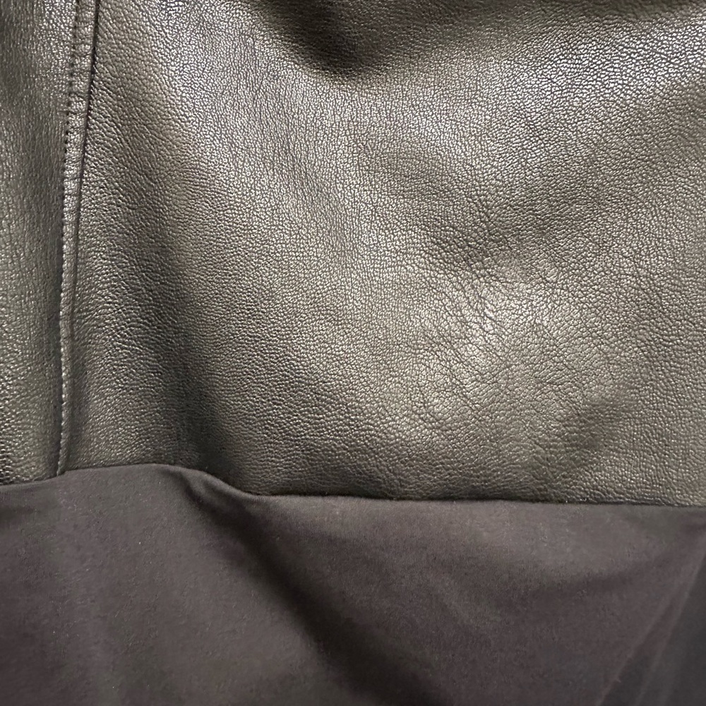 INC International Concepts Faux Leather Bodysuit Size L - Picture 12 of 12